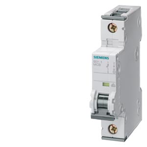 Siemens Siemens 5SY7110-6KK13 – SENTRON 5SY B-curve 10 A 1-pole miniature circuit breaker