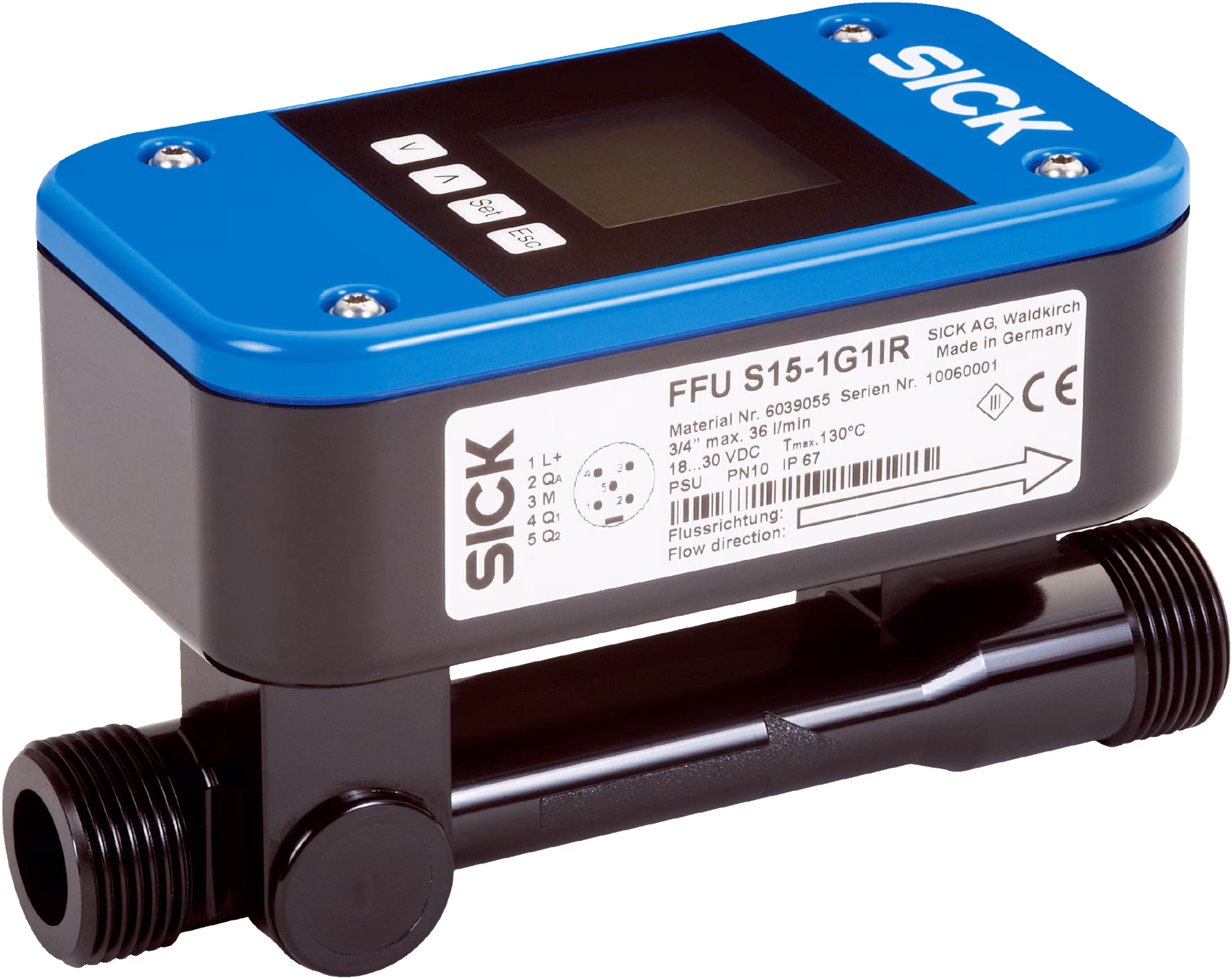 Sick SICK 6049061 – FFUS20-1C1IO Flow sensor