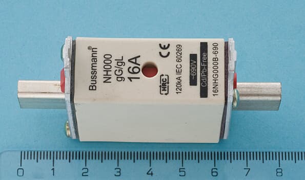ABB ABB OFAA 000GG 16 , 16A, 690V, IEC000