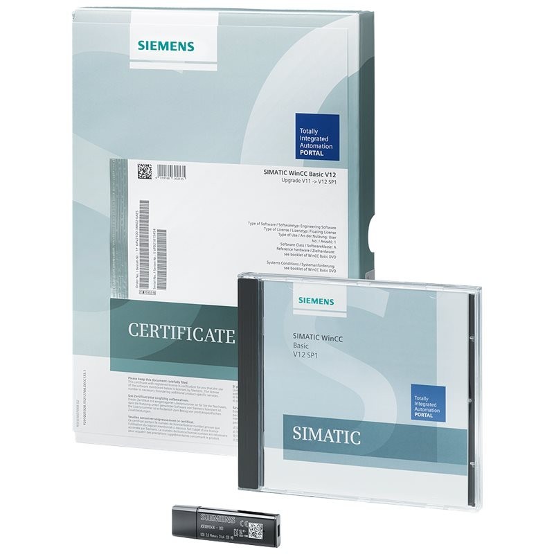 Siemens Siemens 6AV2100-0AA04-0AA5 – SIMATIC WinCC Basic HMI engineering software or license