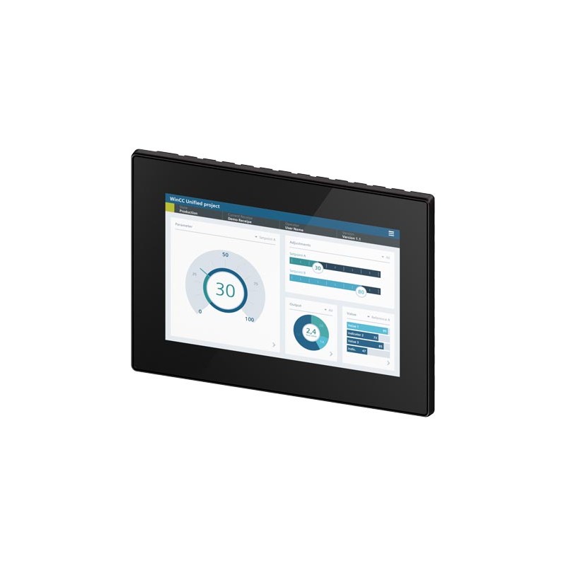 Siemens Siemens 6AV2128-3KB36-0AX0 – SIMATIC HMI Unified Comfort Panels Unified operator panel or starter kit