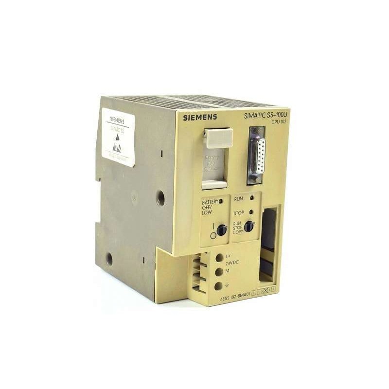 Siemens Siemens 6ES5102-8MA01 – SIMATIC S5 legacy CPU, controller or central-rack component