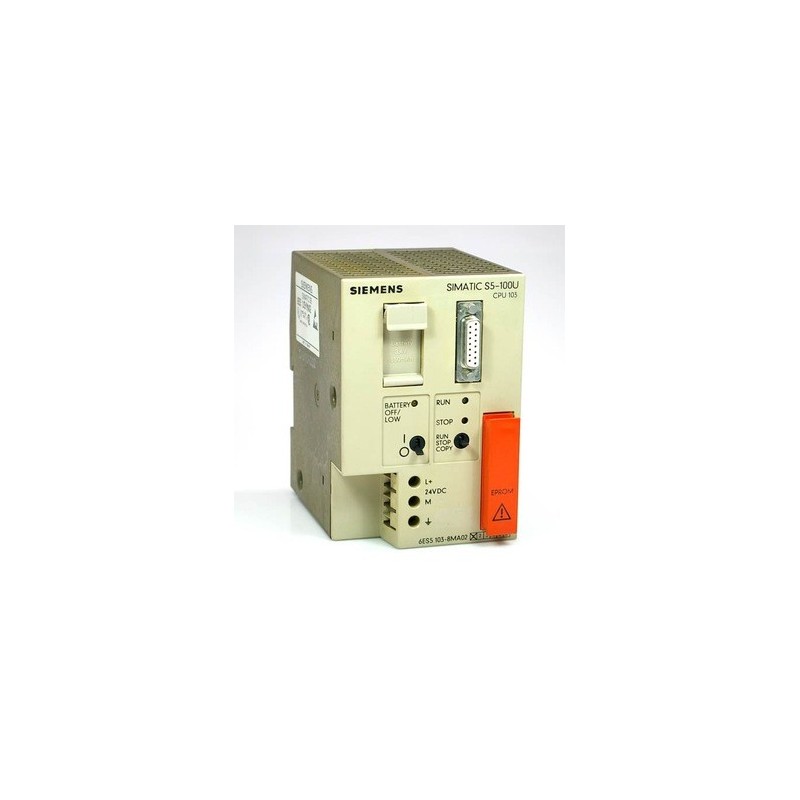 Siemens Siemens 6ES5102-8MA02 – SIMATIC S5 legacy CPU, controller or central-rack component