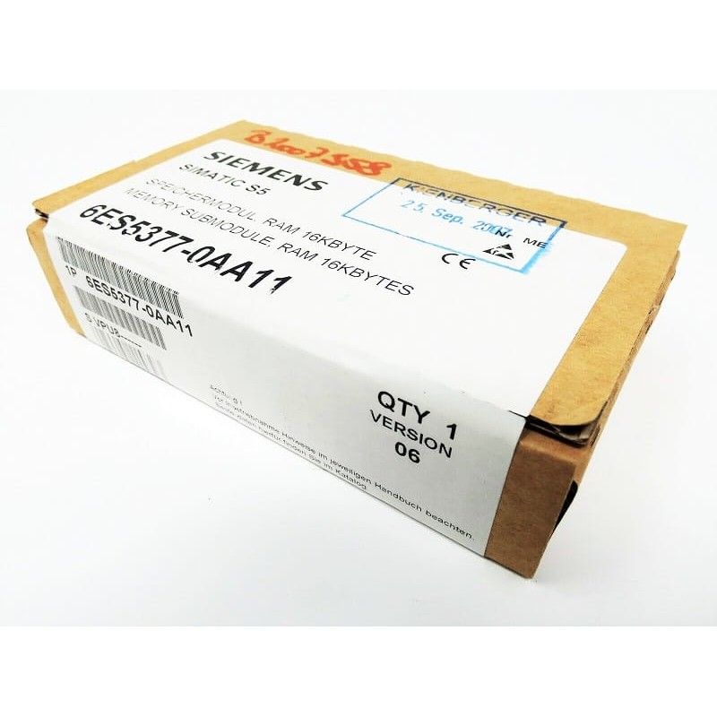 Siemens Siemens 6ES5377-0AA11 – SIMATIC S5 legacy memory, CPU or function module