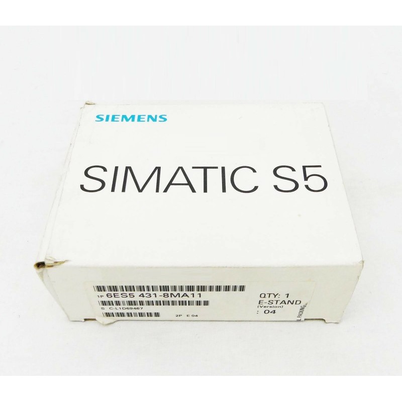 Siemens Siemens 6ES5431-8MA11 – SIMATIC S5 legacy digital or analog I/O module