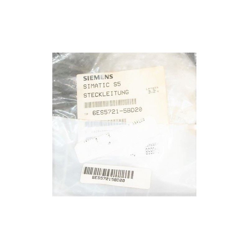 Siemens Siemens 6ES5721-5BD20 – SIMATIC S5 legacy rack, cable, connector or installation accessory