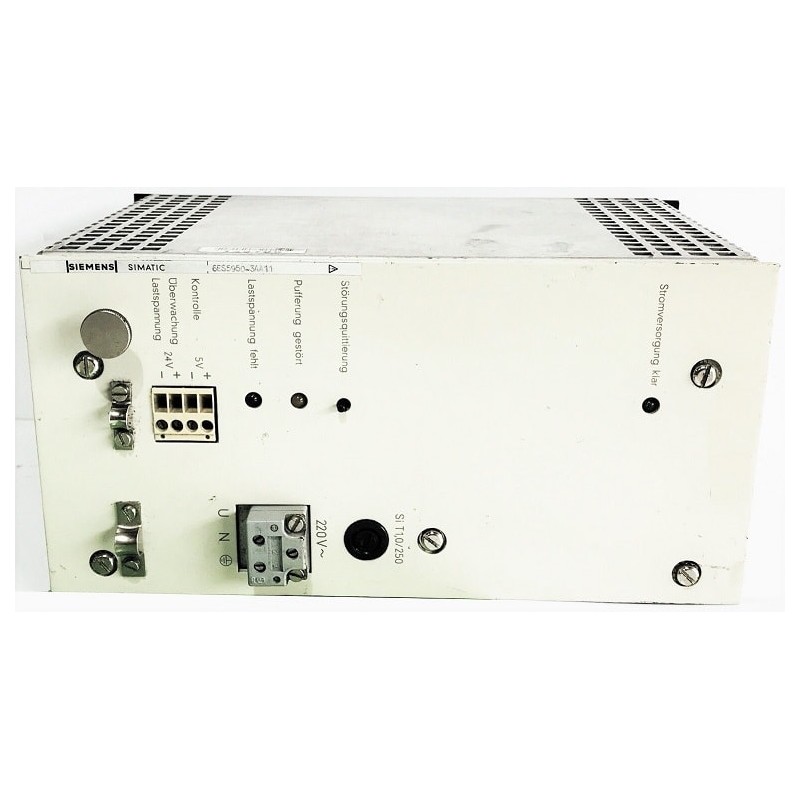 Siemens Siemens 6ES5950-3AA11 – SIMATIC S5 legacy power-supply, rack or system accessory