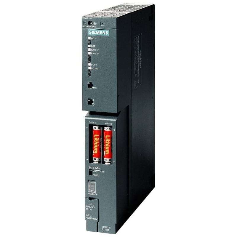 Siemens Siemens 6ES7407-0DA02-0AA1 – SIMATIC S7-400 central rack, power supply or system component