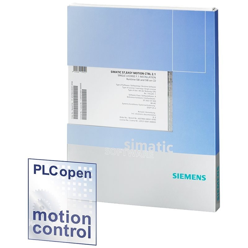 Siemens Siemens 6ES7864-0AC01-0YX0 – SIMATIC Automation Software engineering, runtime or diagnostic software license