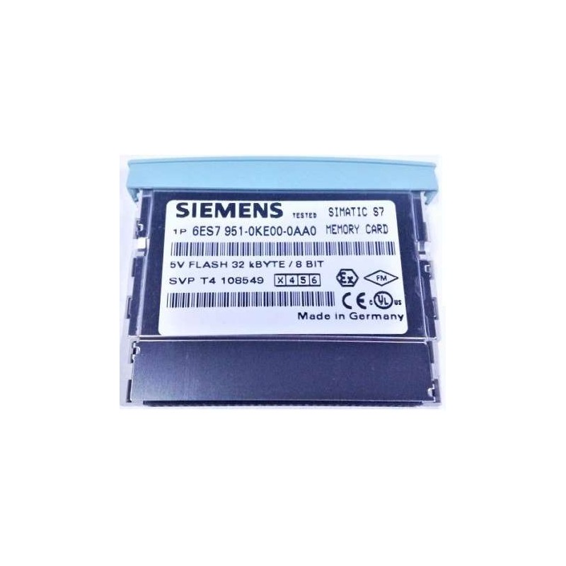 Siemens Siemens 6ES7951-0KE00-0AA0 – SIMATIC S7 memory card or controller service accessory