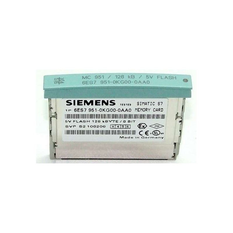 Siemens Siemens 6ES7951-0KG00-0AA0 – SIMATIC S7 memory card or controller service accessory