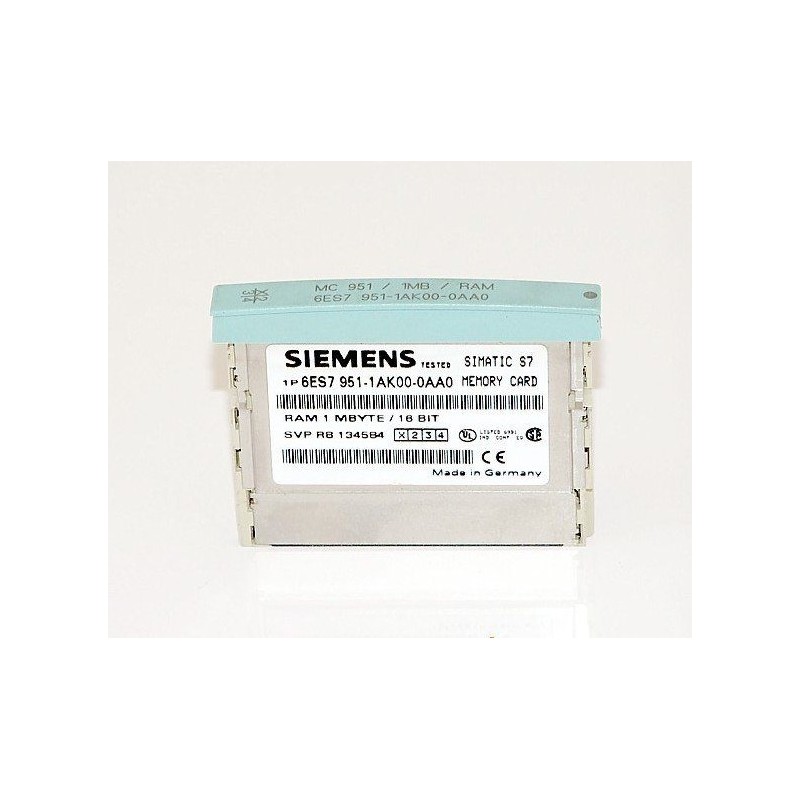 Siemens Siemens 6ES7951-1AK00-0AA0 – SIMATIC S7 memory card or controller service accessory