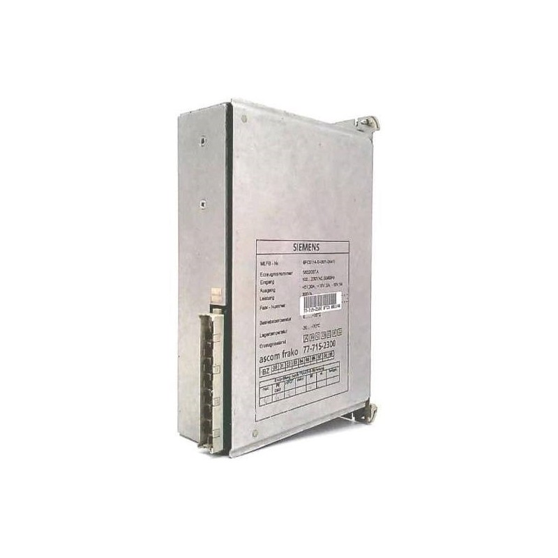Siemens Siemens 6FC5114-0AB01-0AA0 – SINUMERIK CNC control board, interface or system module