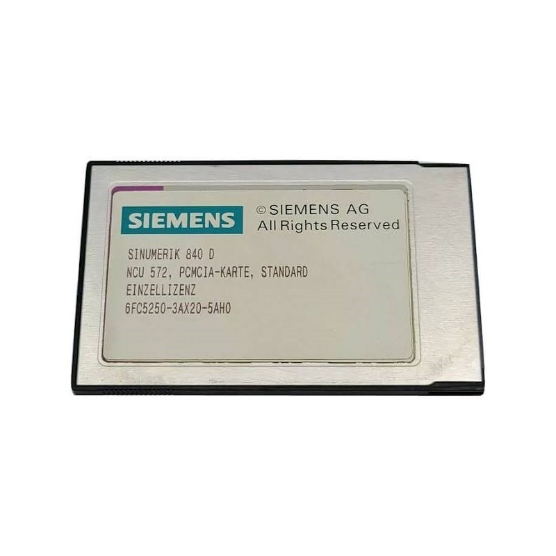 Siemens Siemens 6FC5250-3AX20-5AH0 – SINUMERIK 840D CNC system module, NCU/PCU or operator component