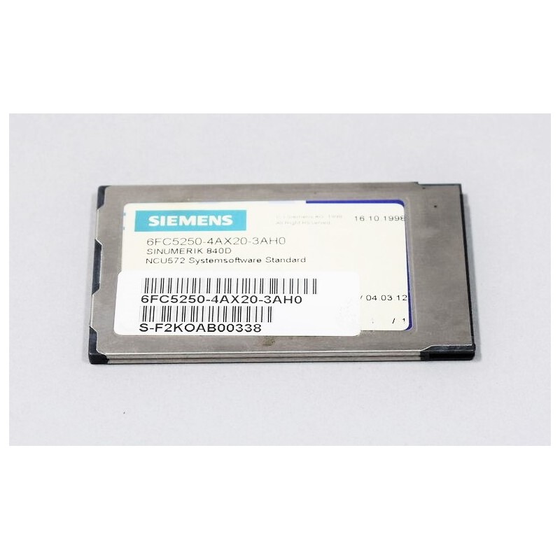Siemens Siemens 6FC5250-4AX20-3AH0 – SINUMERIK 840D CNC system module, NCU/PCU or operator component