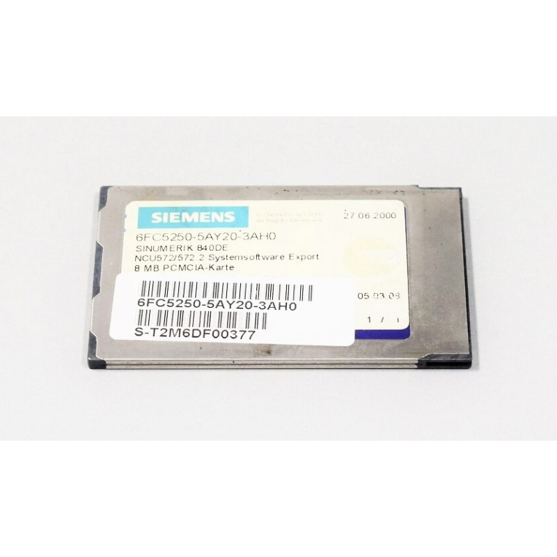 Siemens Siemens 6FC5250-5AY20-3AH0 – SINUMERIK 840D CNC system module, NCU/PCU or operator component