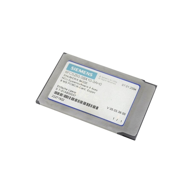 Siemens Siemens 6FC5250-5BX10-3AH0 – SINUMERIK 840D CNC system module, NCU/PCU or operator component