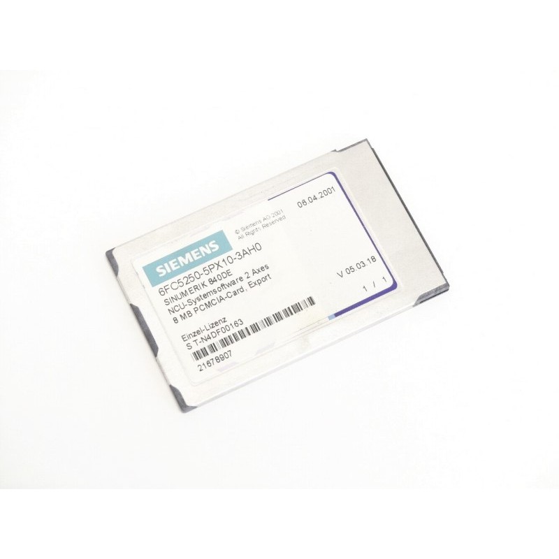 Siemens Siemens 6FC5250-5PX10-3AH0 – SINUMERIK 840D CNC system module, NCU/PCU or operator component