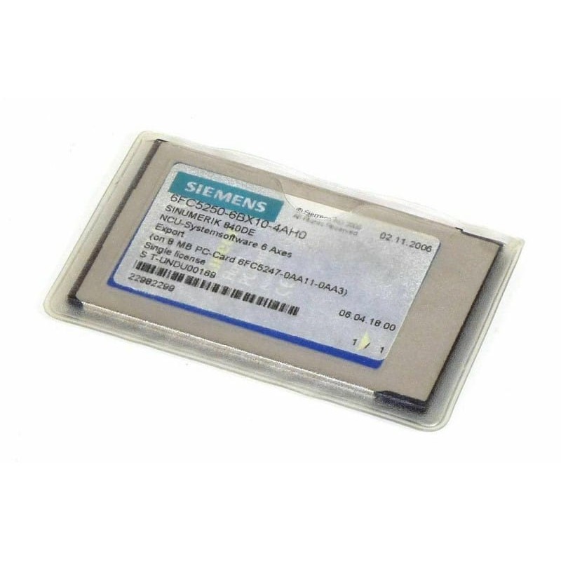 Siemens Siemens 6FC5250-6BX10-4AH0 – SINUMERIK 840D CNC system module, NCU/PCU or operator component