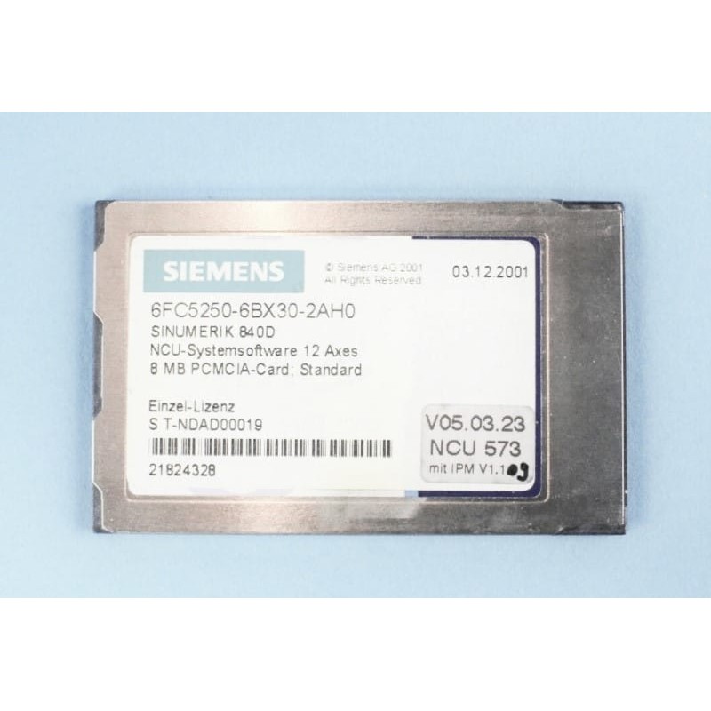 Siemens Siemens 6FC5250-6BX30-2AH0 – SINUMERIK 840D CNC system module, NCU/PCU or operator component