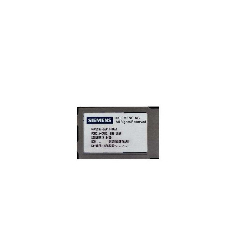 Siemens Siemens 6FC5250-6BX30-4AH0 – SINUMERIK 840D CNC system module, NCU/PCU or operator component