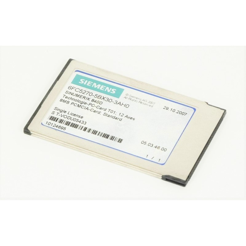 Siemens Siemens 6FC5270-5BX30-3AH0 – SINUMERIK CNC control, operator or system component