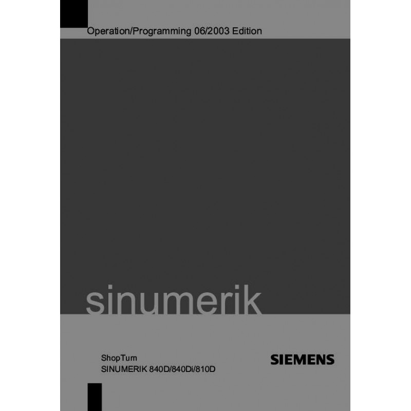 Siemens Siemens 6FC5298-5AA70-0TP2 – SINUMERIK CNC control, operator or system component