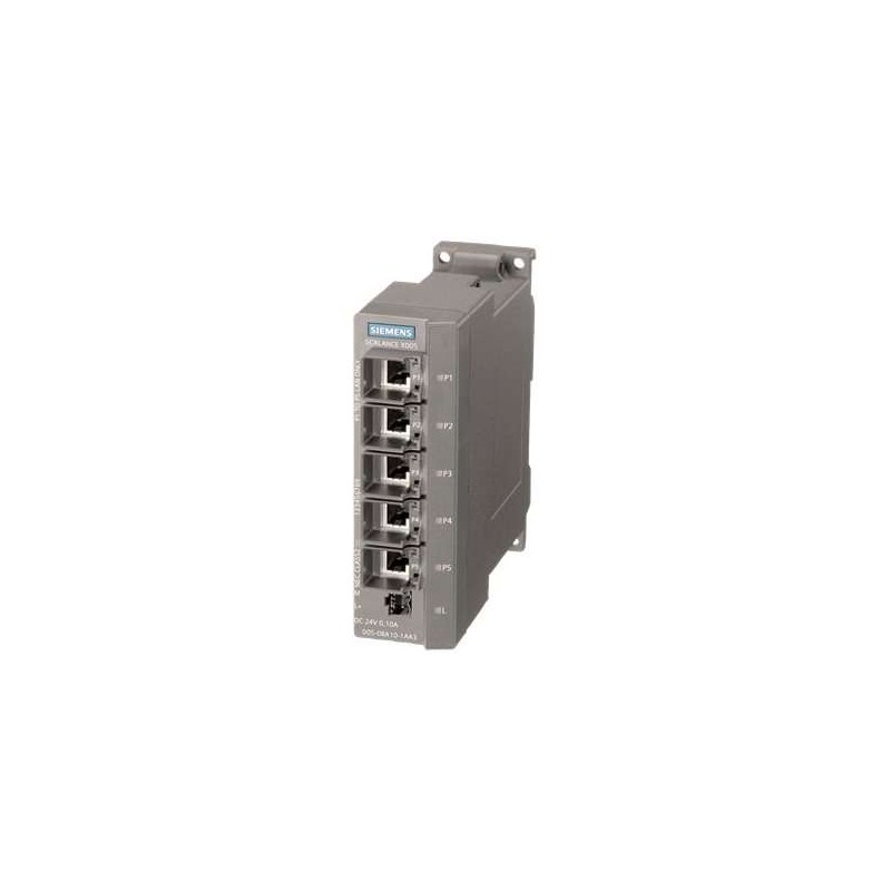 Siemens Siemens 6GK5005-0BA10-1CA3 – SCALANCE X-000 unmanaged industrial Ethernet switch