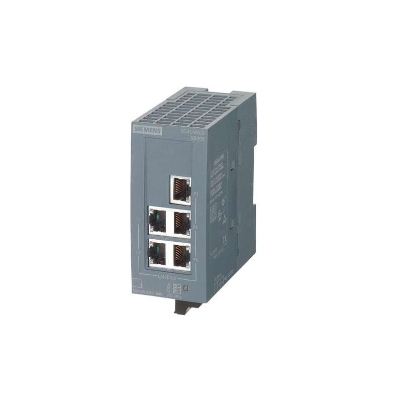Siemens Siemens 6GK5005-0GA10-1AB2 – SCALANCE X-000 unmanaged industrial Ethernet switch