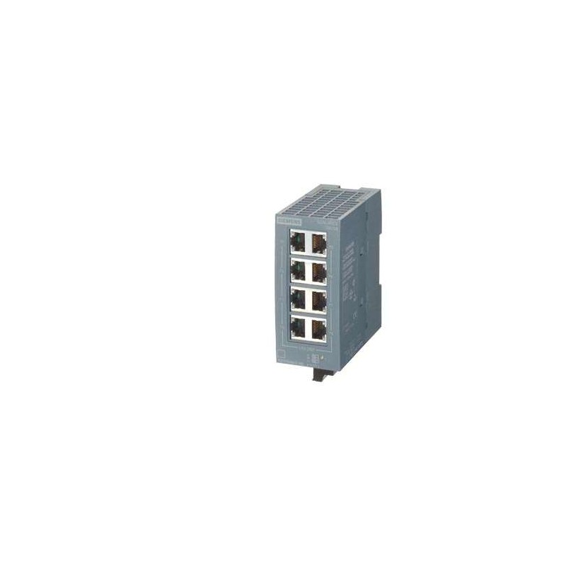 Siemens Siemens 6GK5008-0GA00-1AB2 – SCALANCE X-000 unmanaged industrial Ethernet switch