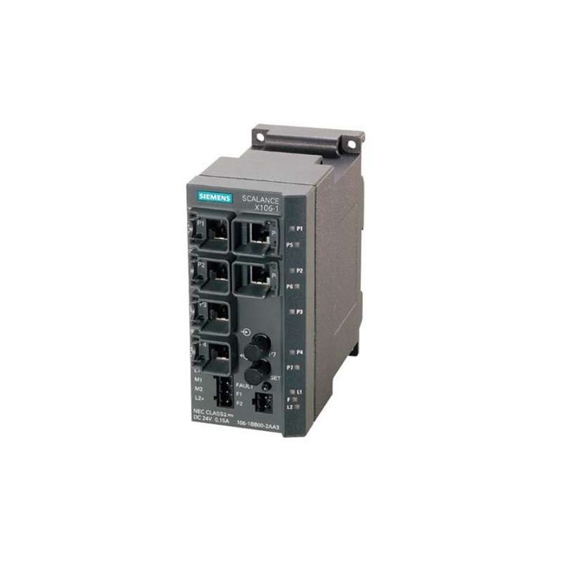 Siemens Siemens 6GK5106-1BB00-2AA3 – SCALANCE X-100 compact industrial Ethernet switch