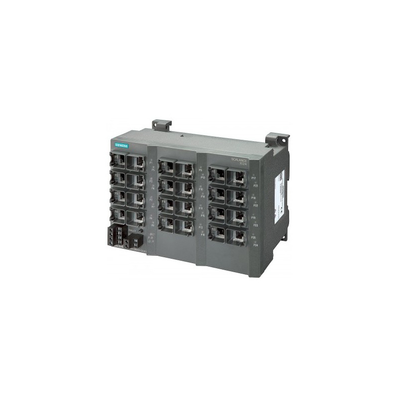 Siemens Siemens 6GK5124-0BA00-2AA3 – SCALANCE X-100 compact industrial Ethernet switch