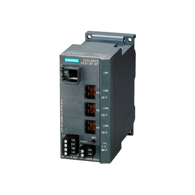 Siemens Siemens 6GK5201-3BH00-2BA3 – SCALANCE X-200 managed Layer 2 industrial Ethernet switch