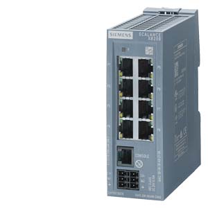 Siemens Siemens 6GK5208-0BA00-2AB2 – SCALANCE X-200 managed Layer 2 industrial Ethernet switch