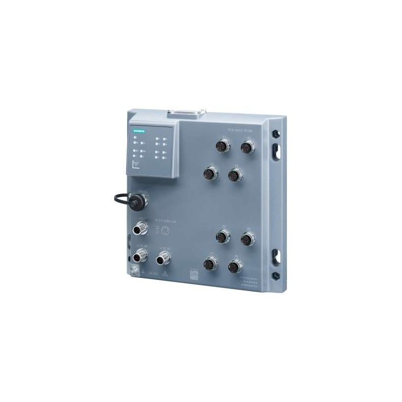Siemens Siemens 6GK5208-0HA00-2AS6 – SCALANCE X-200 managed Layer 2 industrial Ethernet switch