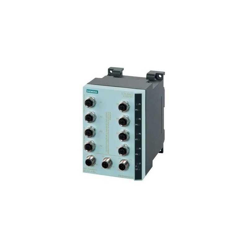 Siemens Siemens 6GK5208-0HA10-2AA6 – SCALANCE X-200 managed Layer 2 industrial Ethernet switch