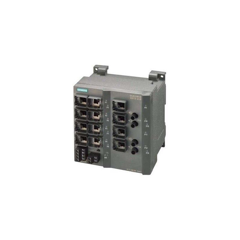 Siemens Siemens 6GK5212-2BC00-2AA3 – SCALANCE X-200 managed Layer 2 industrial Ethernet switch