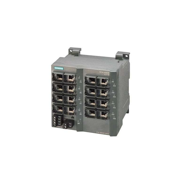 Siemens Siemens 6GK5216-0BA00-2AA3 – SCALANCE X-200 managed Layer 2 industrial Ethernet switch