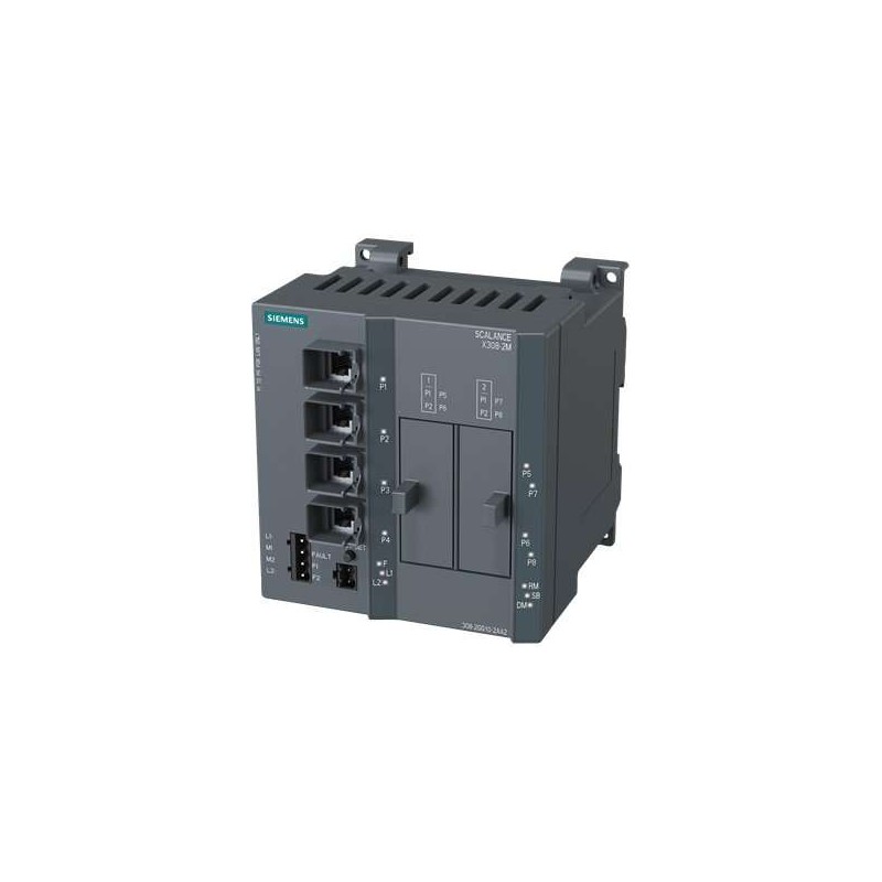 Siemens Siemens 6GK5308-2GG10-2AA2 – SCALANCE X-300 managed industrial Ethernet switch