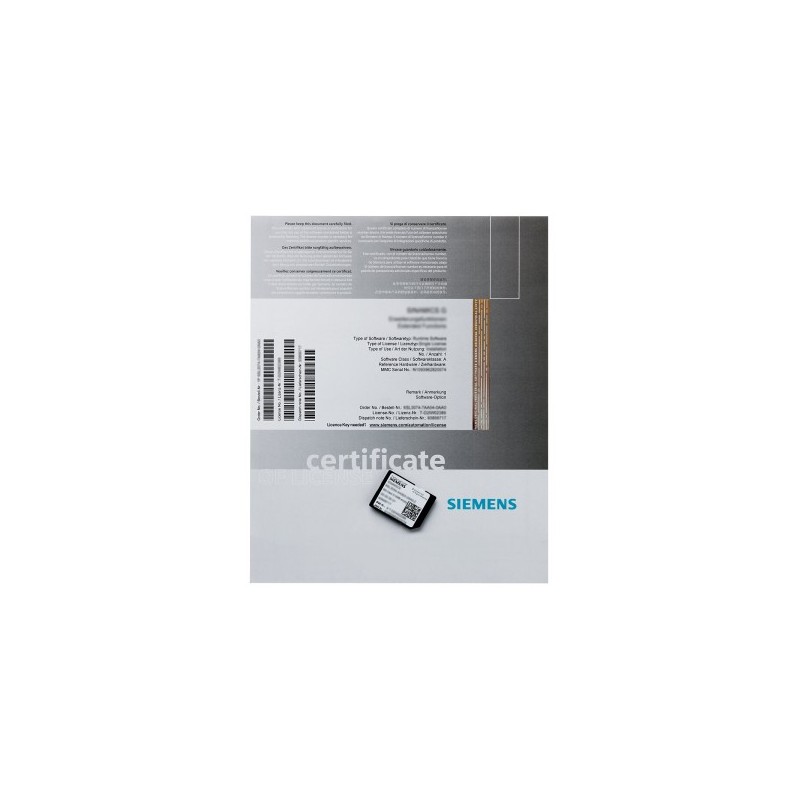 Siemens Siemens 6SL3077-0AA00-3AB0 – SINAMICS drive engineering software, license or option
