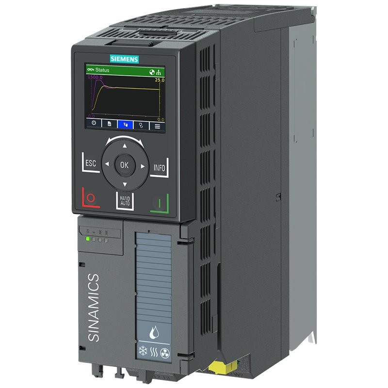 Siemens Siemens 6SL3220-1YE18-1UB0 – SINAMICS G120X infrastructure variable frequency drive