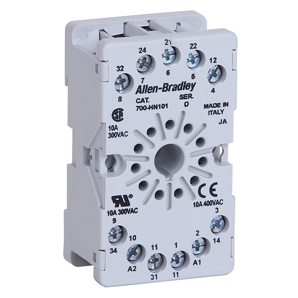 Allen-Bradley Allen-Bradley 700-HN101 11 Pin Tube Based Relay Socket Pack