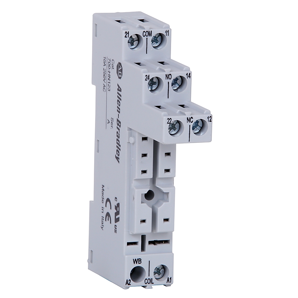 Allen-Bradley Allen-Bradley 700-HN123 8 Pin CoilContt Seperation Relay Socket