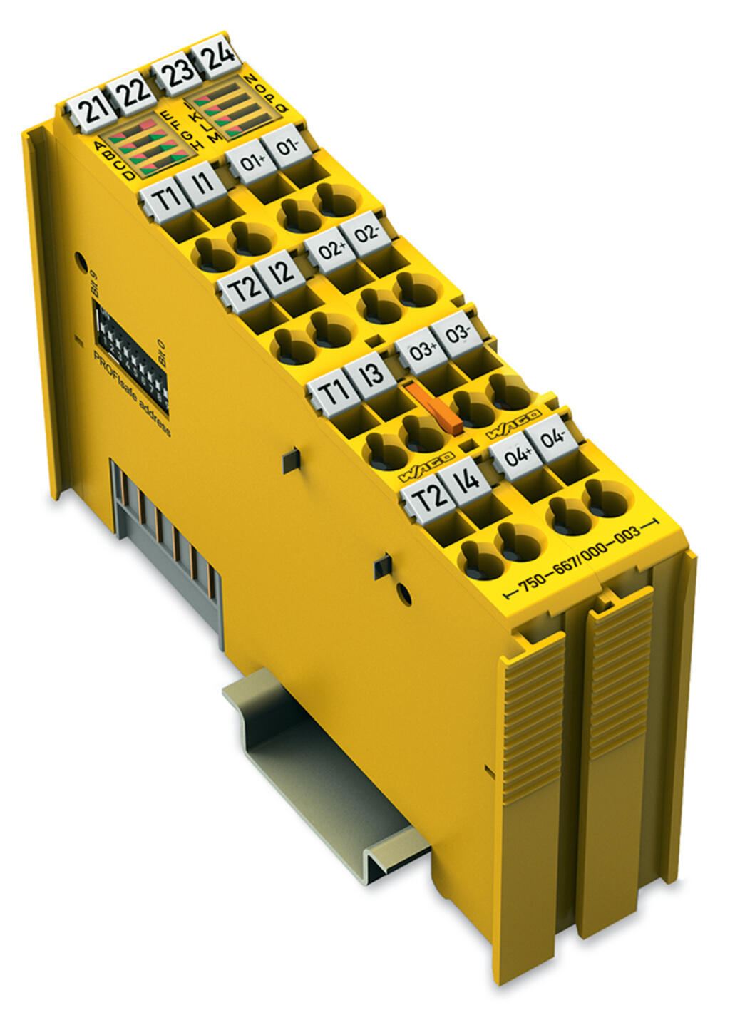 Wago Wago 750-667/000-003 - Fail-safe 4/4 channel digital input/output