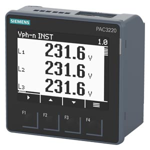 Siemens Siemens 7KM3220-1BA01-1EA0 – SENTRON PAC power meter, measuring module or communication accessory