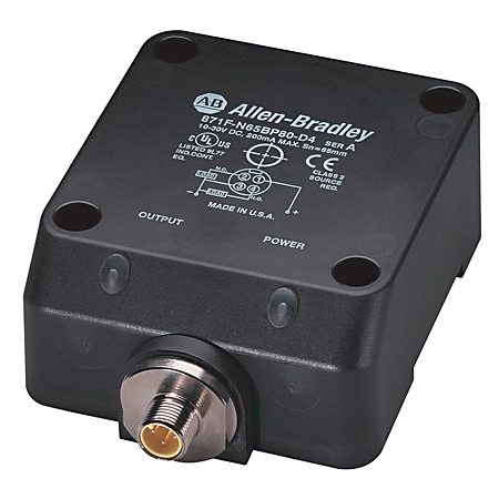 Allen-Bradley Allen-Bradley 871F-P50BP80-D4 Flat Pack Style Inductive Sensor