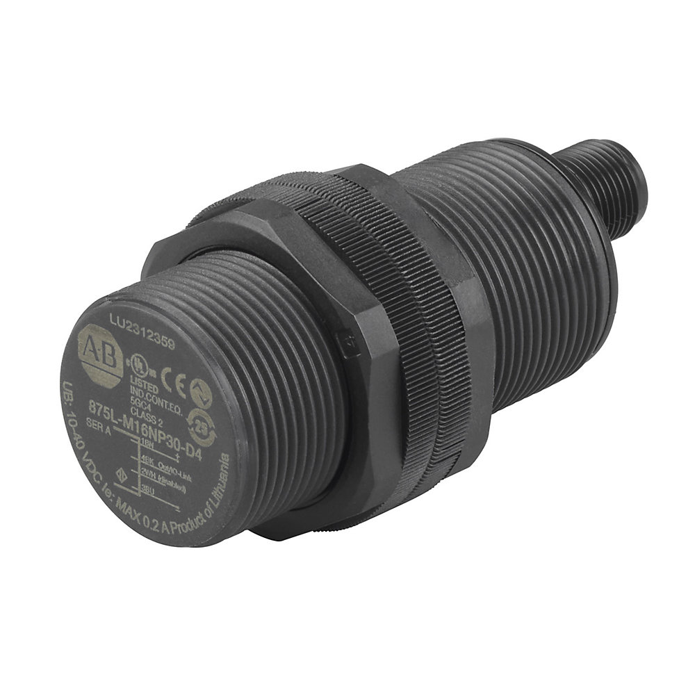 Allen-Bradley Allen-Bradley 875L-M16NP30-D4 Capacitive IO-Link Proximity Sensor
