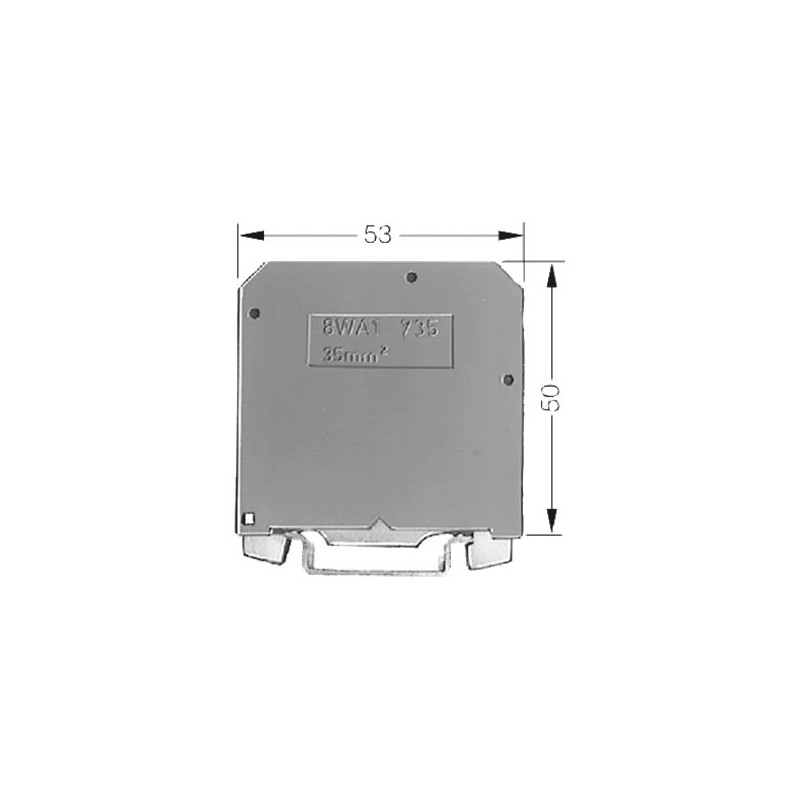 Siemens Siemens 8WA1011-1PM00 – SENTRON 8WA terminal block, connector or marking accessory