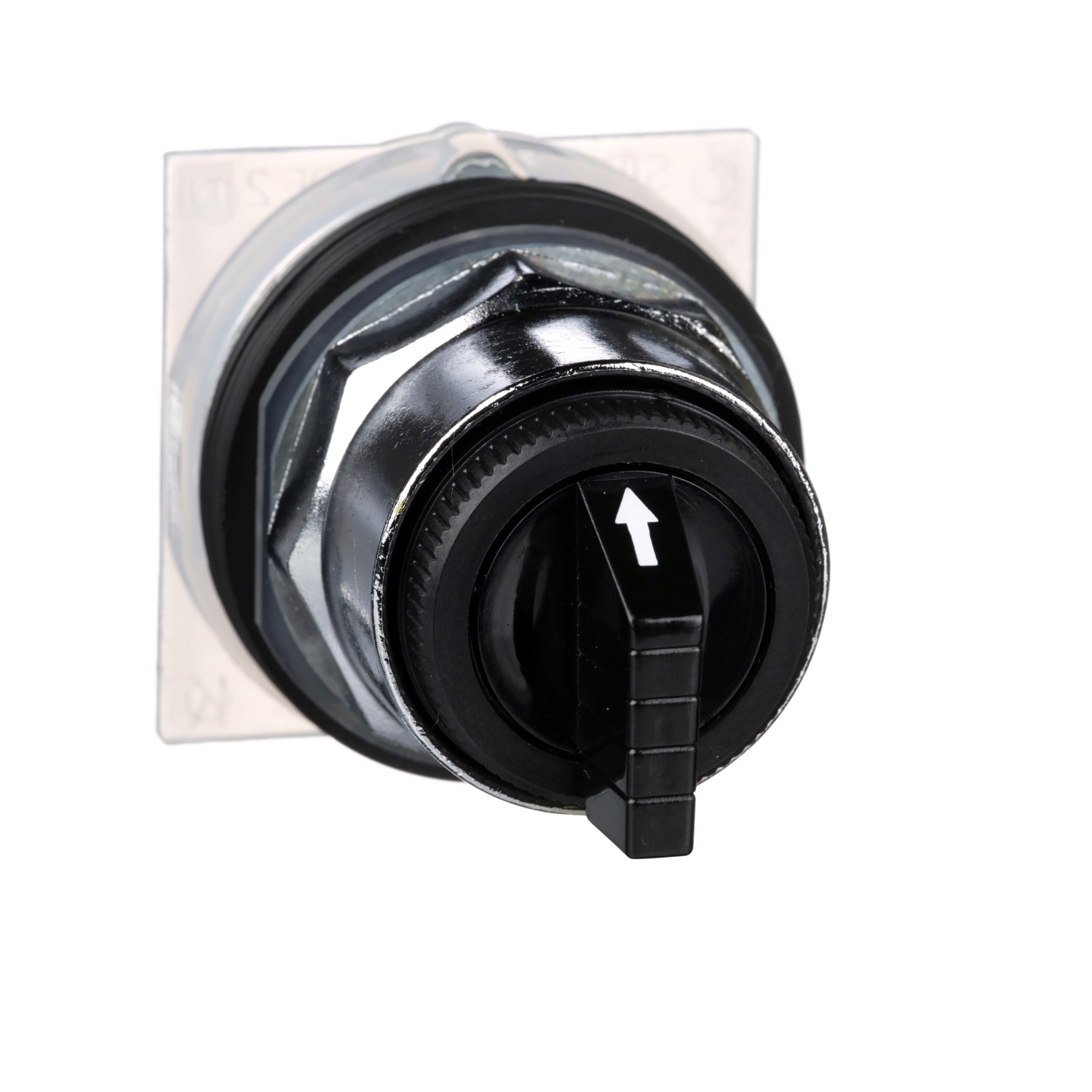 Schneider Electric Schneider Electric 9001KS53B – Head for selector switch, Harmony 9001K, metal, standard handle, black, 30mm, 3 positions, return both sides to center