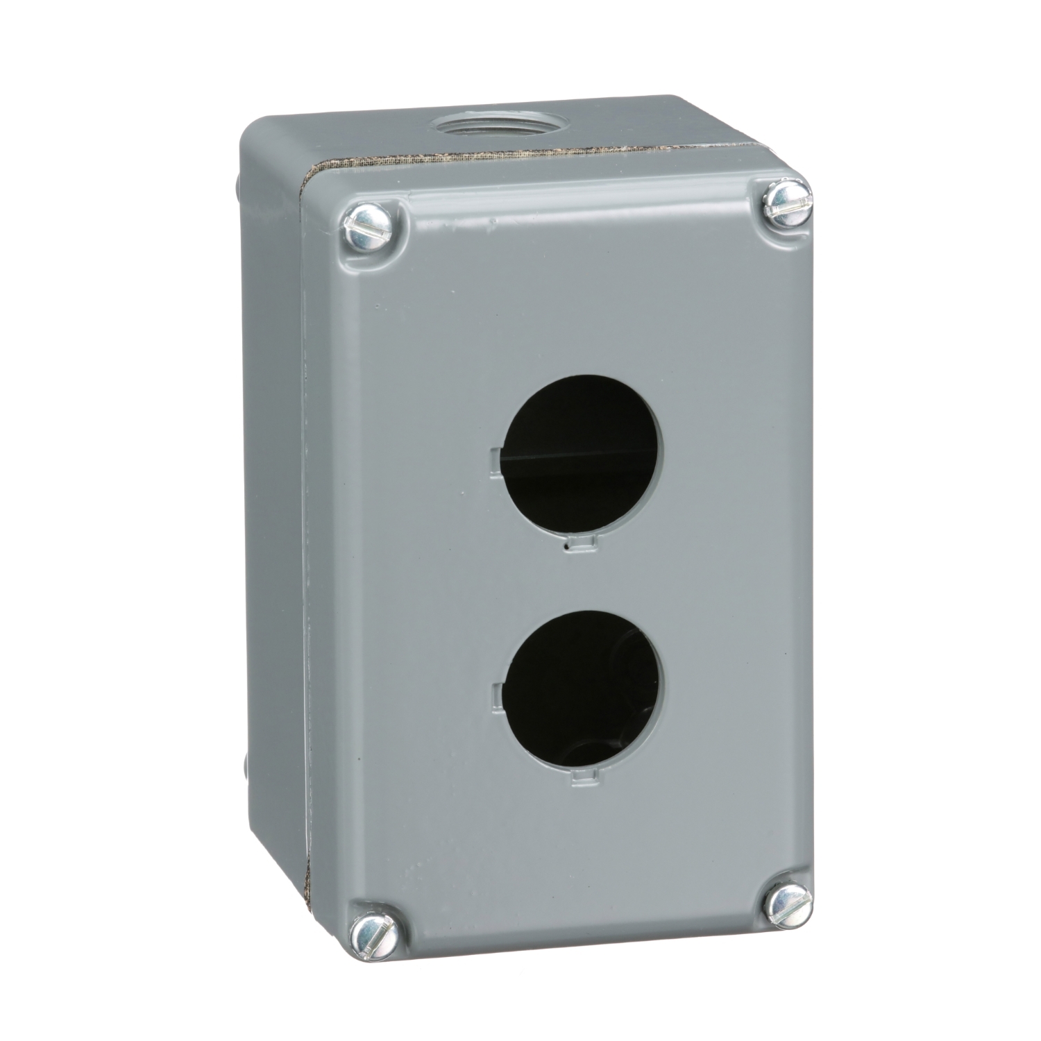 Schneider Electric Schneider Electric 9001KY2 – Empty enclosure control station, Harmony 9001K, Harmony 9001SK, aluminium, 2 cut outs, 30mm